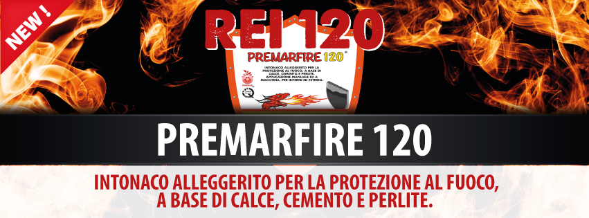 PREMARFIRE 120, nuovo prodotto 2020